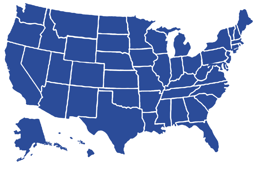 Hicuity Health United States Map